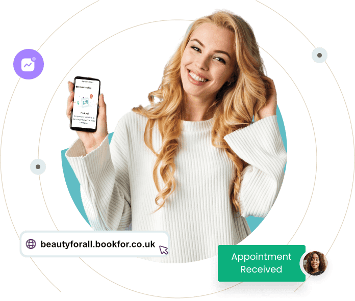 beauty online booking system